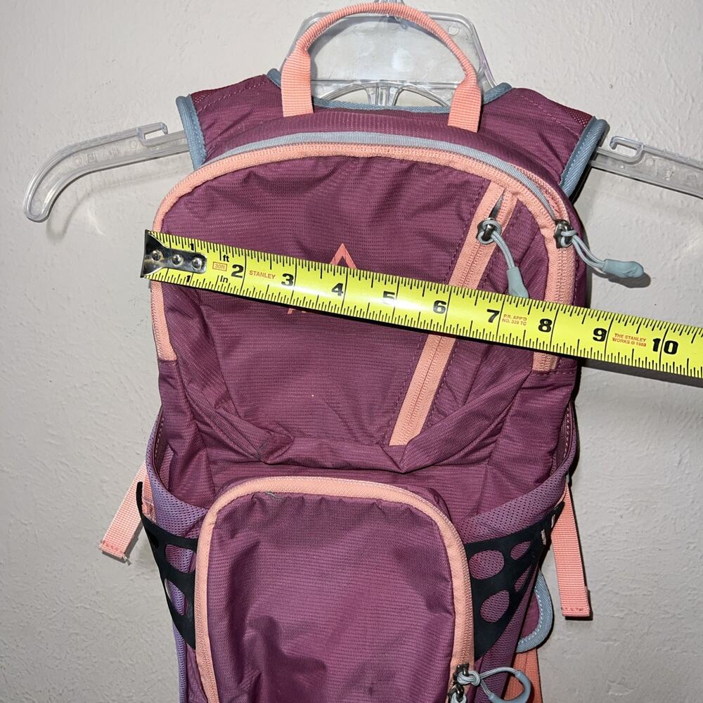 Hiking Day Pink Backpack. Ascend Current 4L hydration Pack. No Water Bladder - Picture 7 of 8